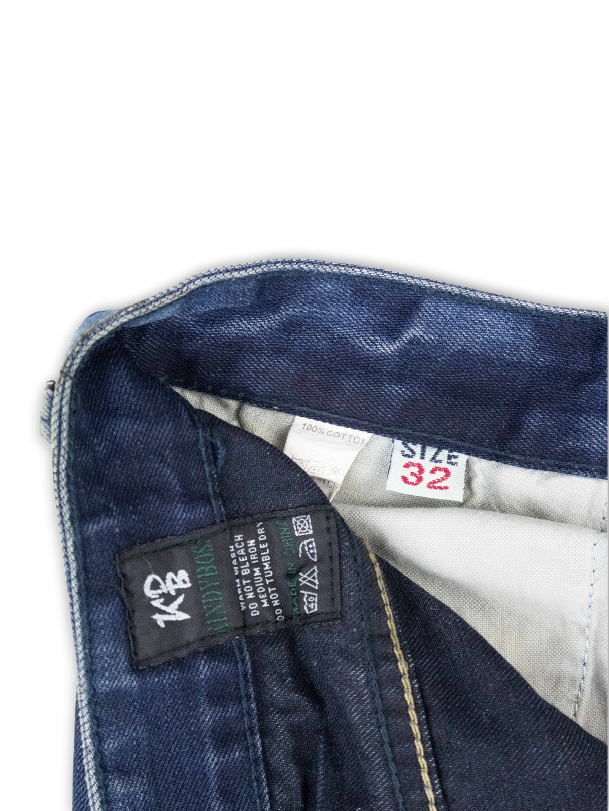 Japanese Washed Denim Jeans (32)