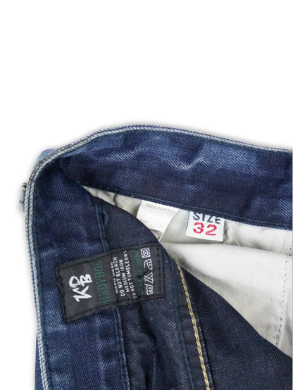 Japanese Washed Denim Jeans (32)