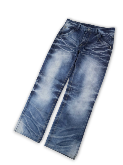 Japanese Washed Denim Jeans (32)