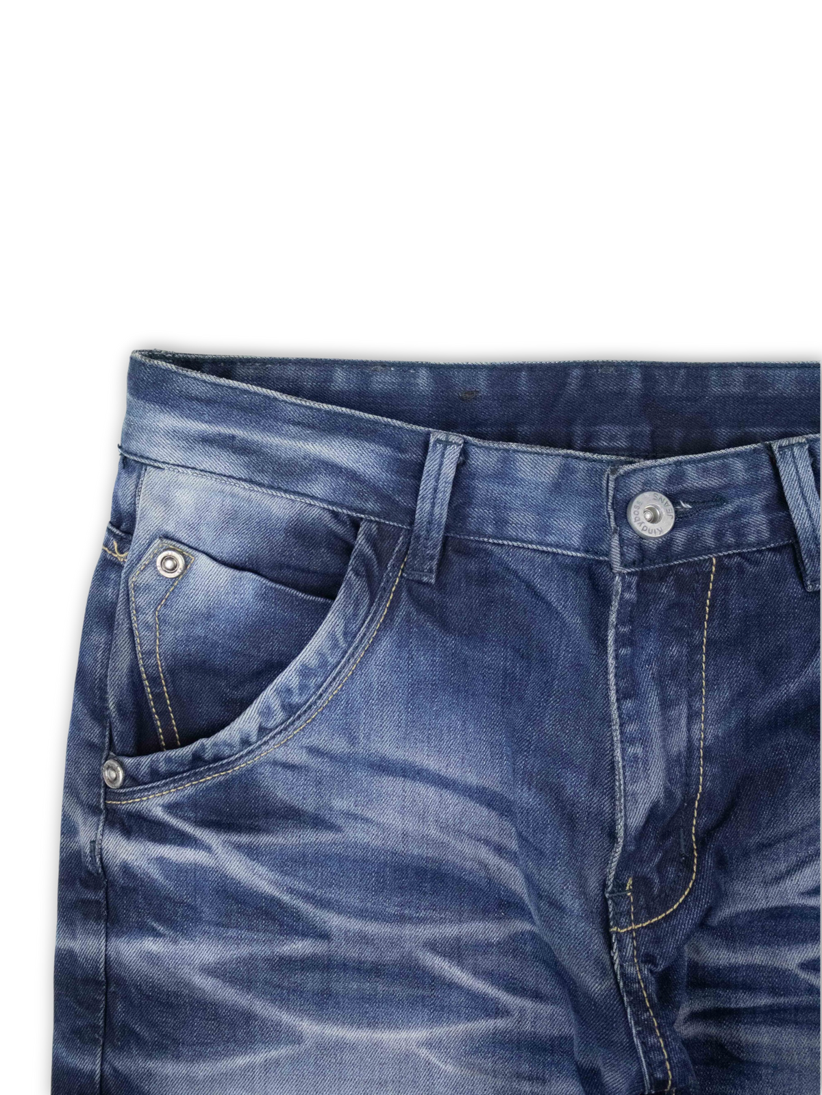 Japanese Washed Denim Jeans (32)