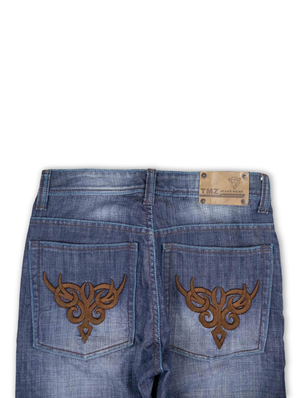 Japanese Washed Denim Jeans (30)