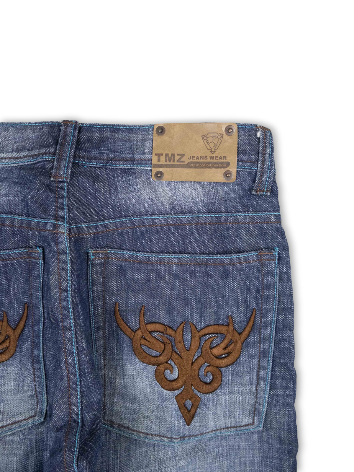 Japanese Washed Denim Jeans (30)