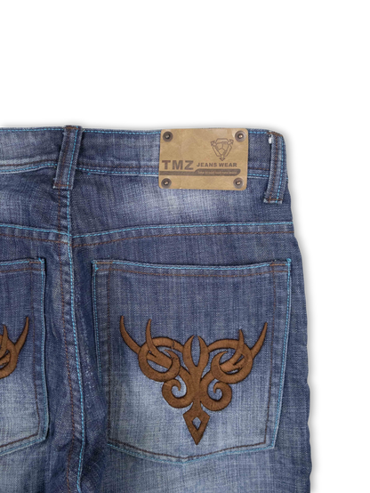 Japanese Washed Denim Jeans (30)