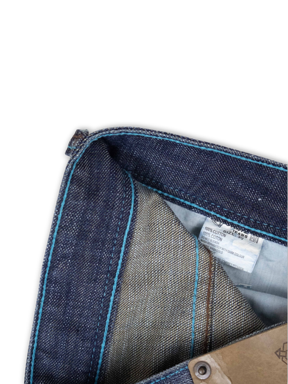 Japanese Washed Denim Jeans (30)