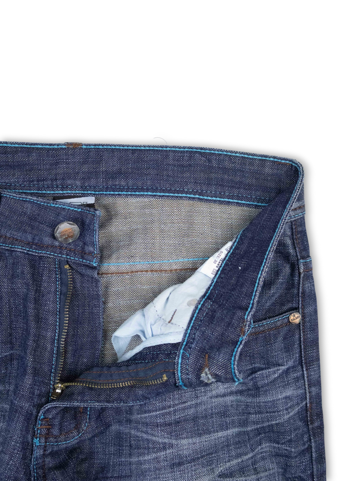 Japanese Washed Denim Jeans (30)