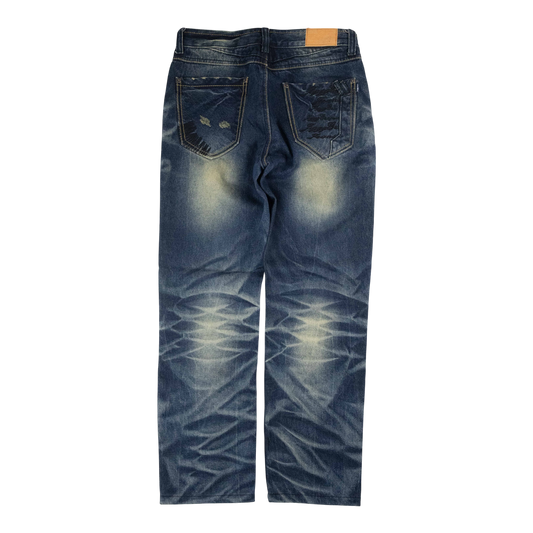 Japanese Washed Denim Jeans (30)