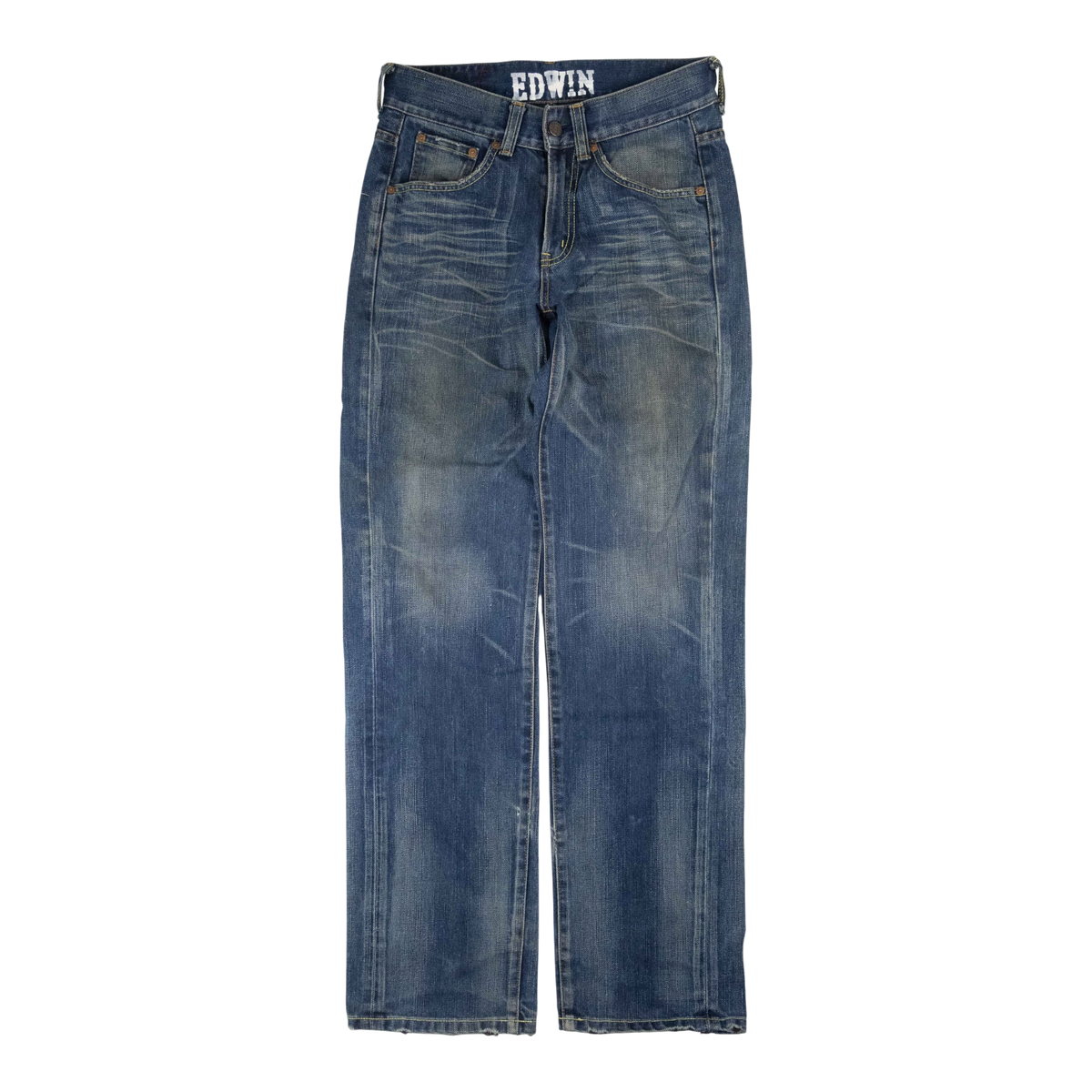 Japanese Washed Denim Jeans (28)