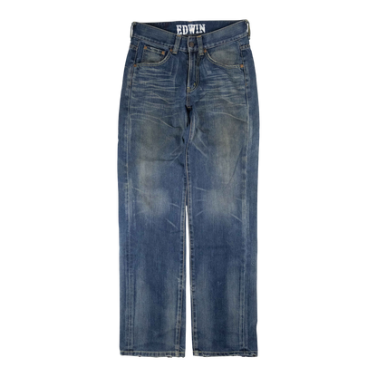 Japanese Washed Denim Jeans (28)