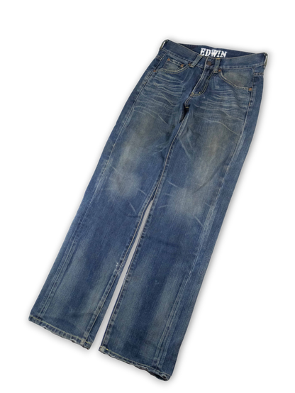 Japanese Washed Denim Jeans (28)