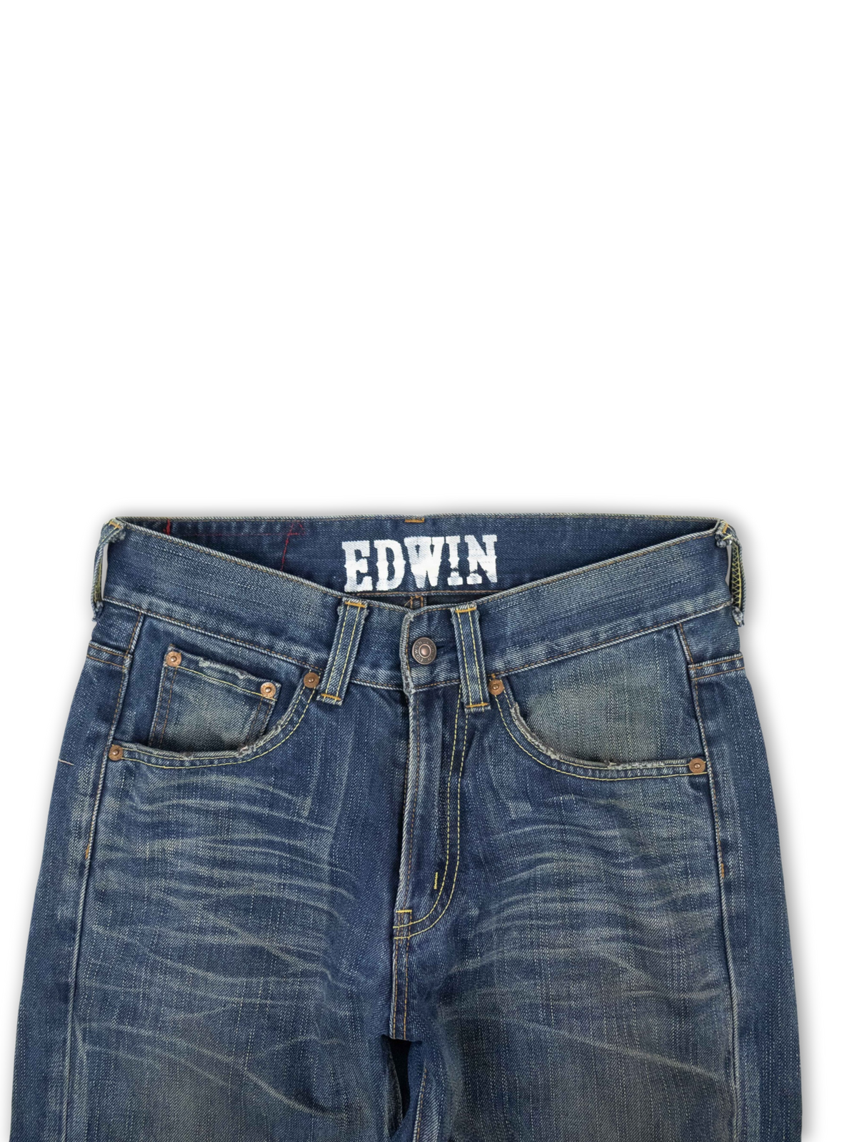 Japanese Washed Denim Jeans (28)