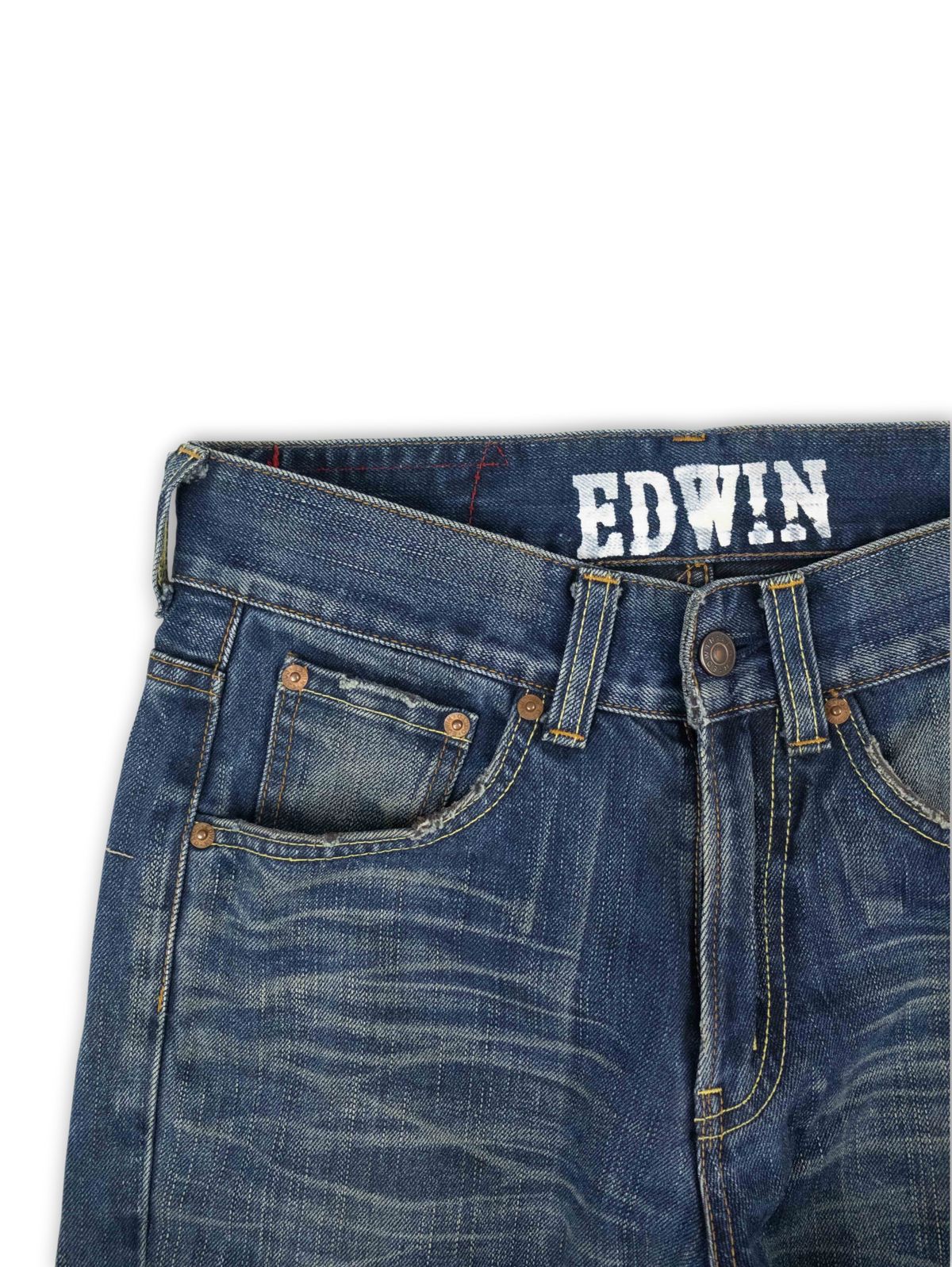 Japanese Washed Denim Jeans (28)