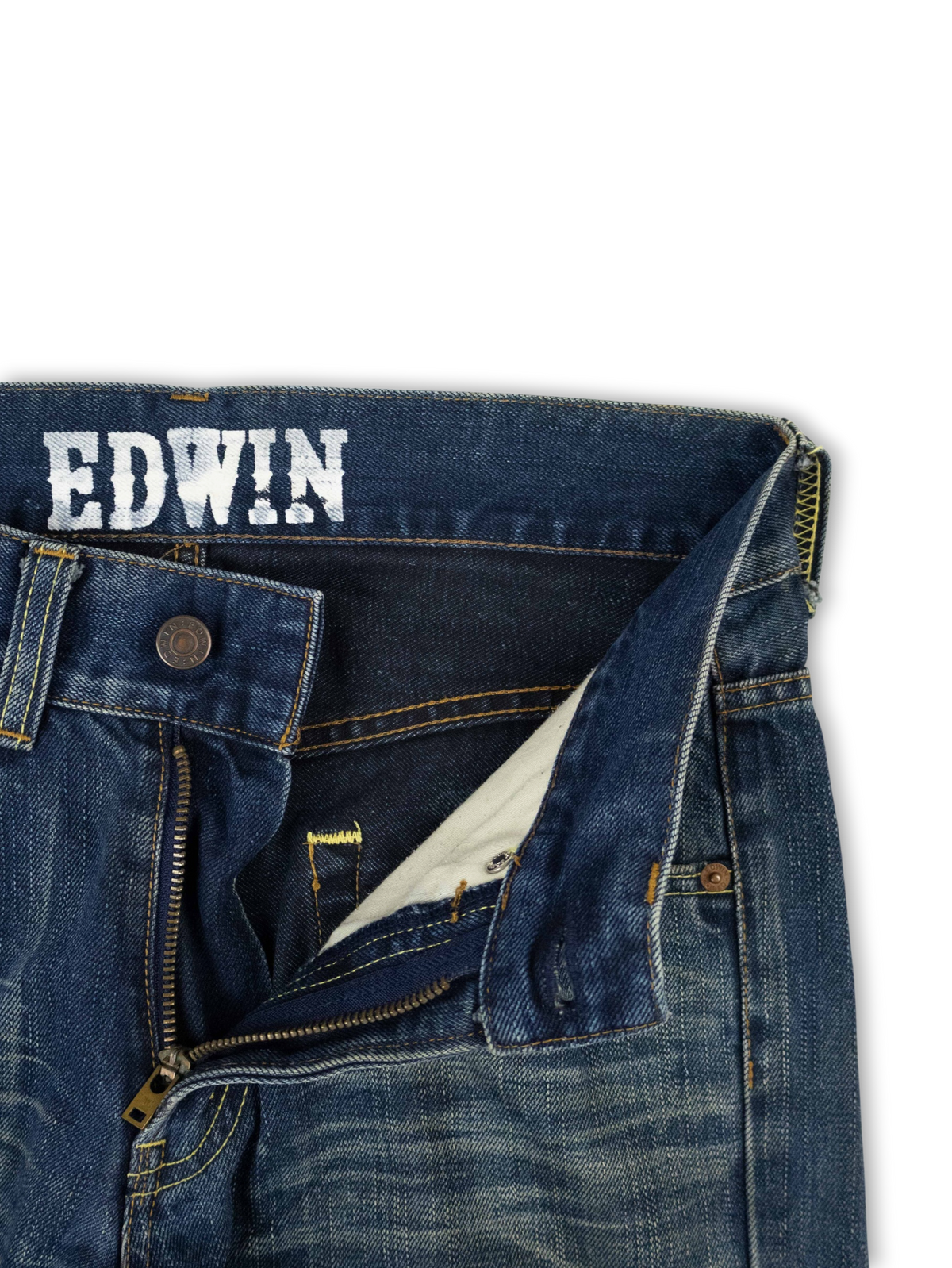 Japanese Washed Denim Jeans (28)