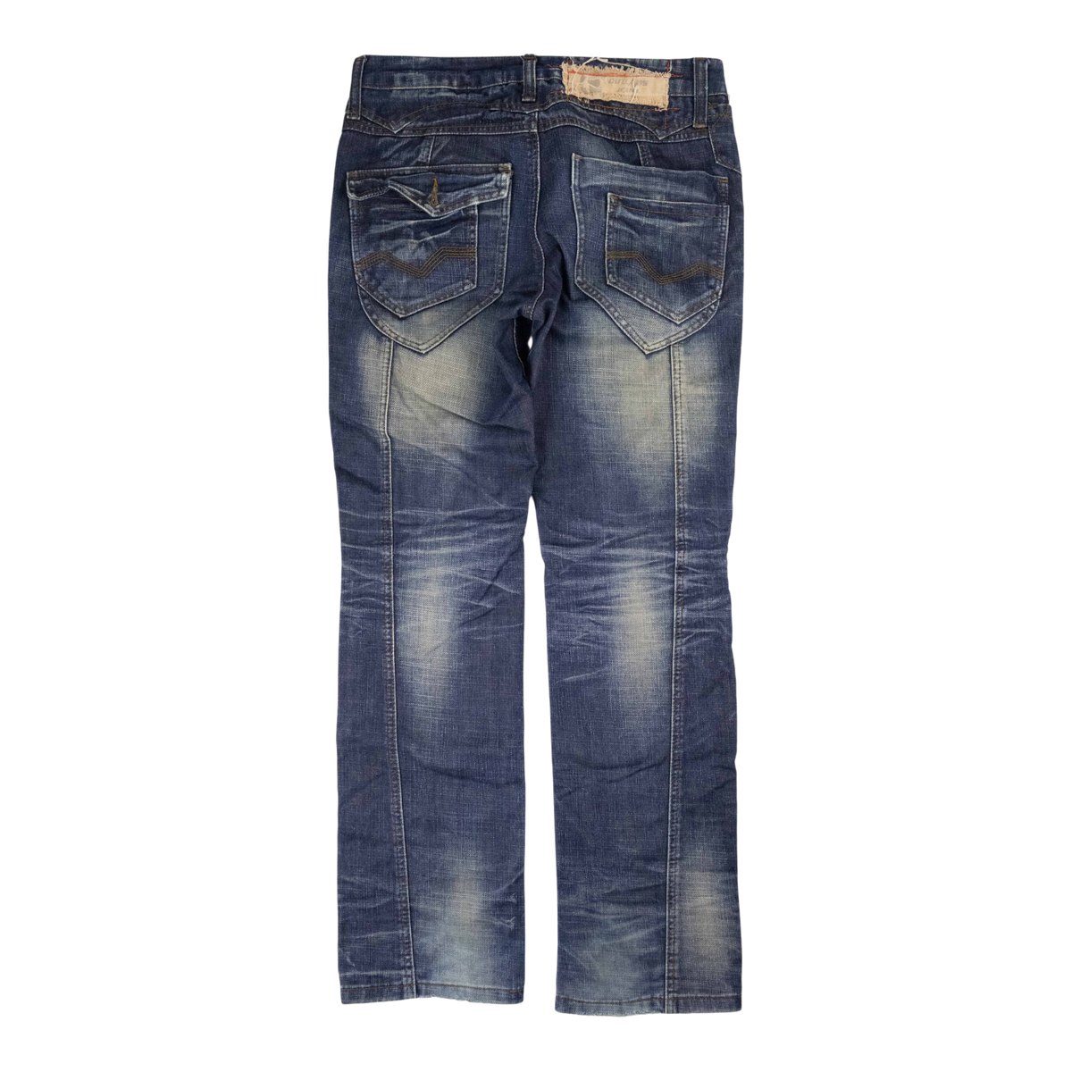 Japanese Washed Denim Jeans (34)