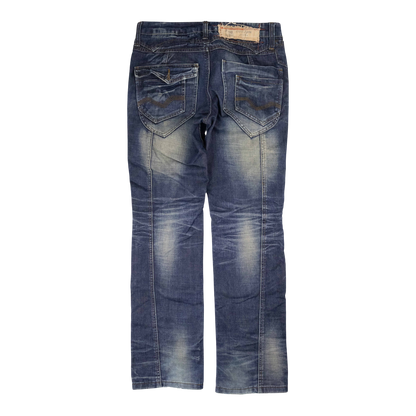 Japanese Washed Denim Jeans (34)