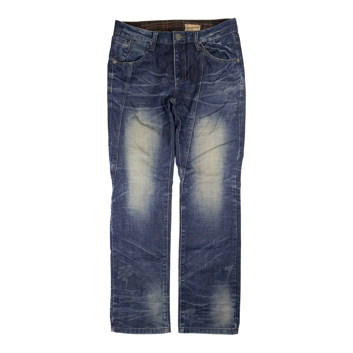 Japanese Washed Denim Jeans (34)
