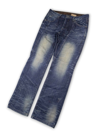 Japanese Washed Denim Jeans (34)