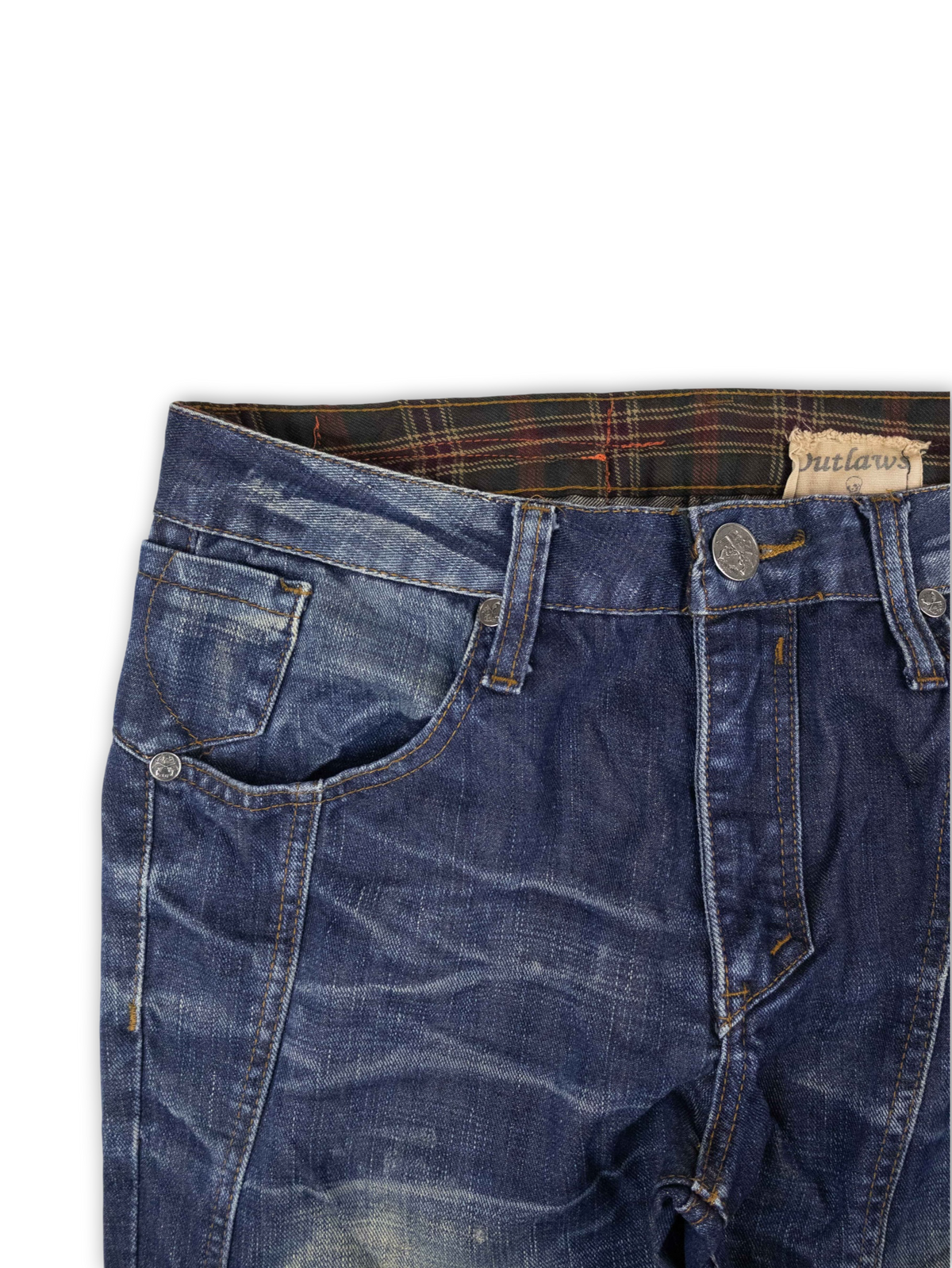 Japanese Washed Denim Jeans (34)