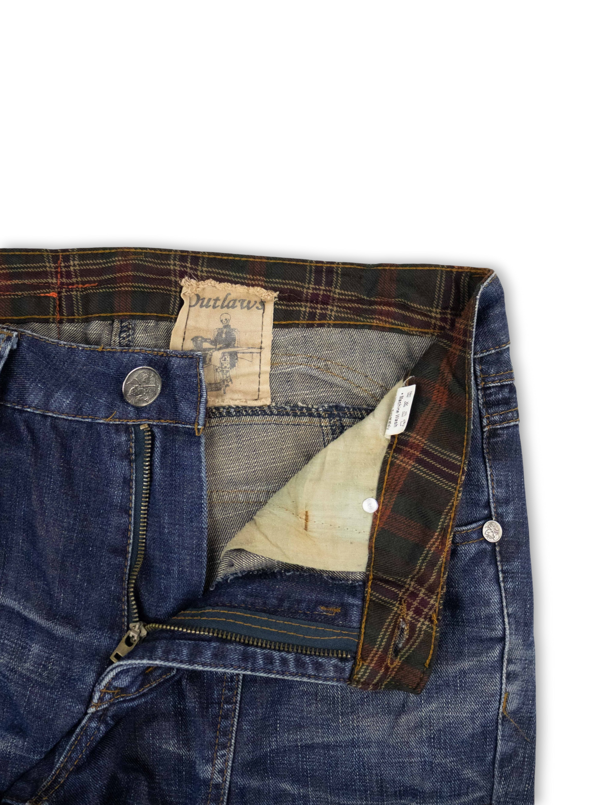 Japanese Washed Denim Jeans (34)