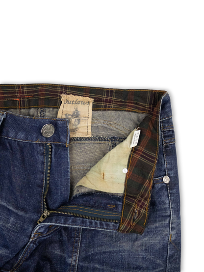 Japanese Washed Denim Jeans (34)