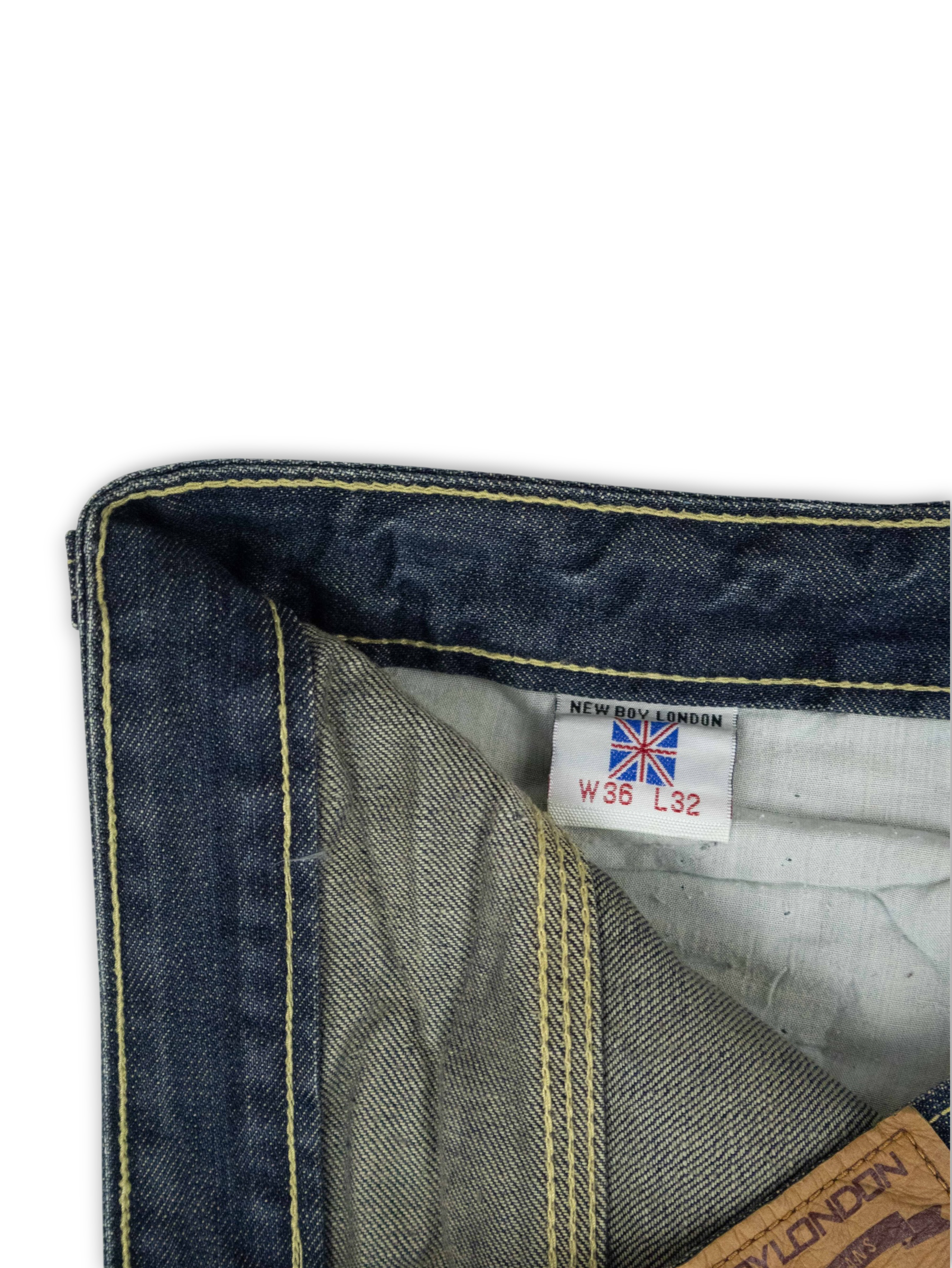 Japanese Washed Denim Jeans (36)
