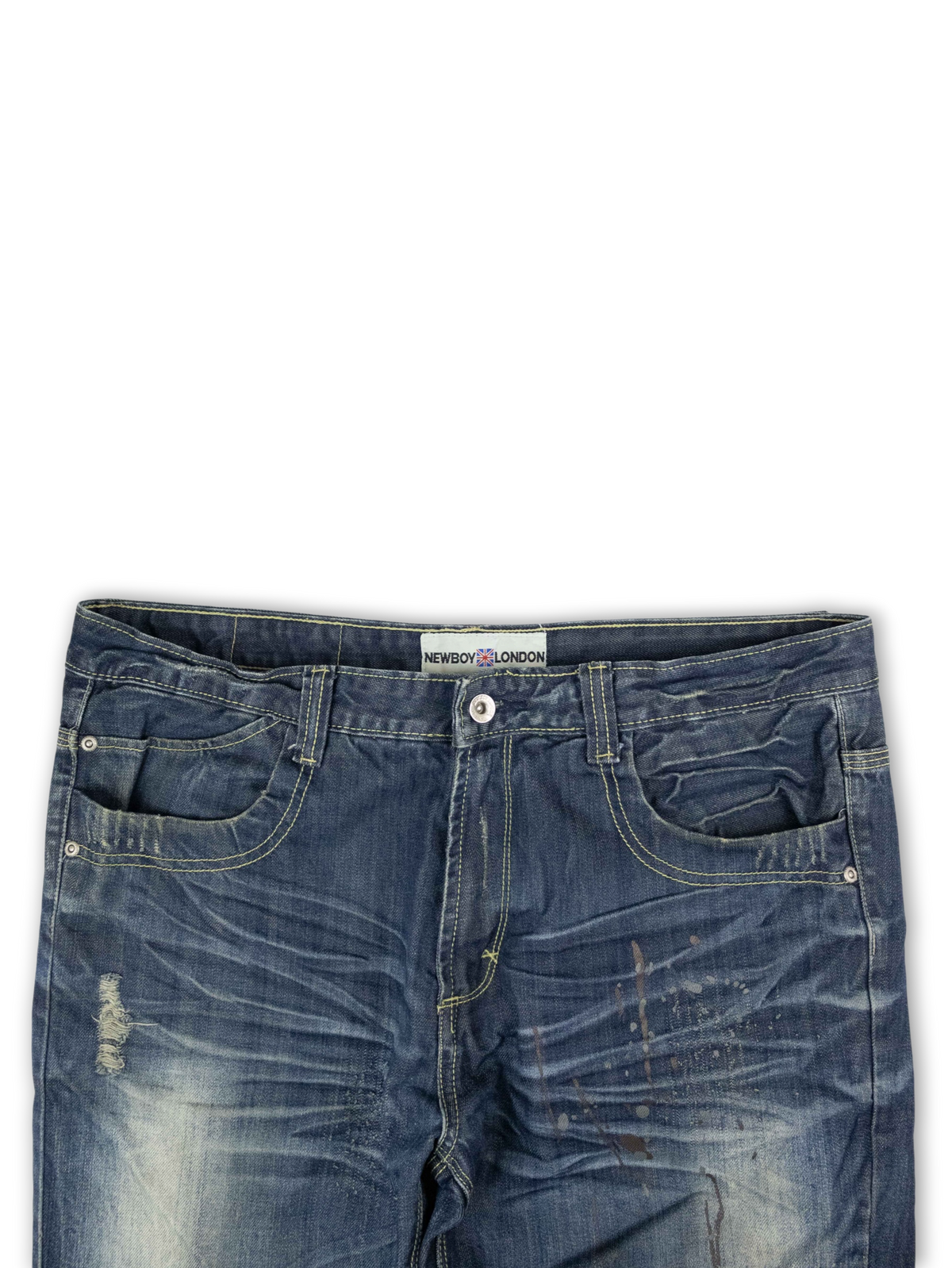 Japanese Washed Denim Jeans (36)