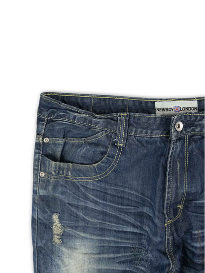 Japanese Washed Denim Jeans (36)