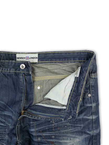 Japanese Washed Denim Jeans (36)