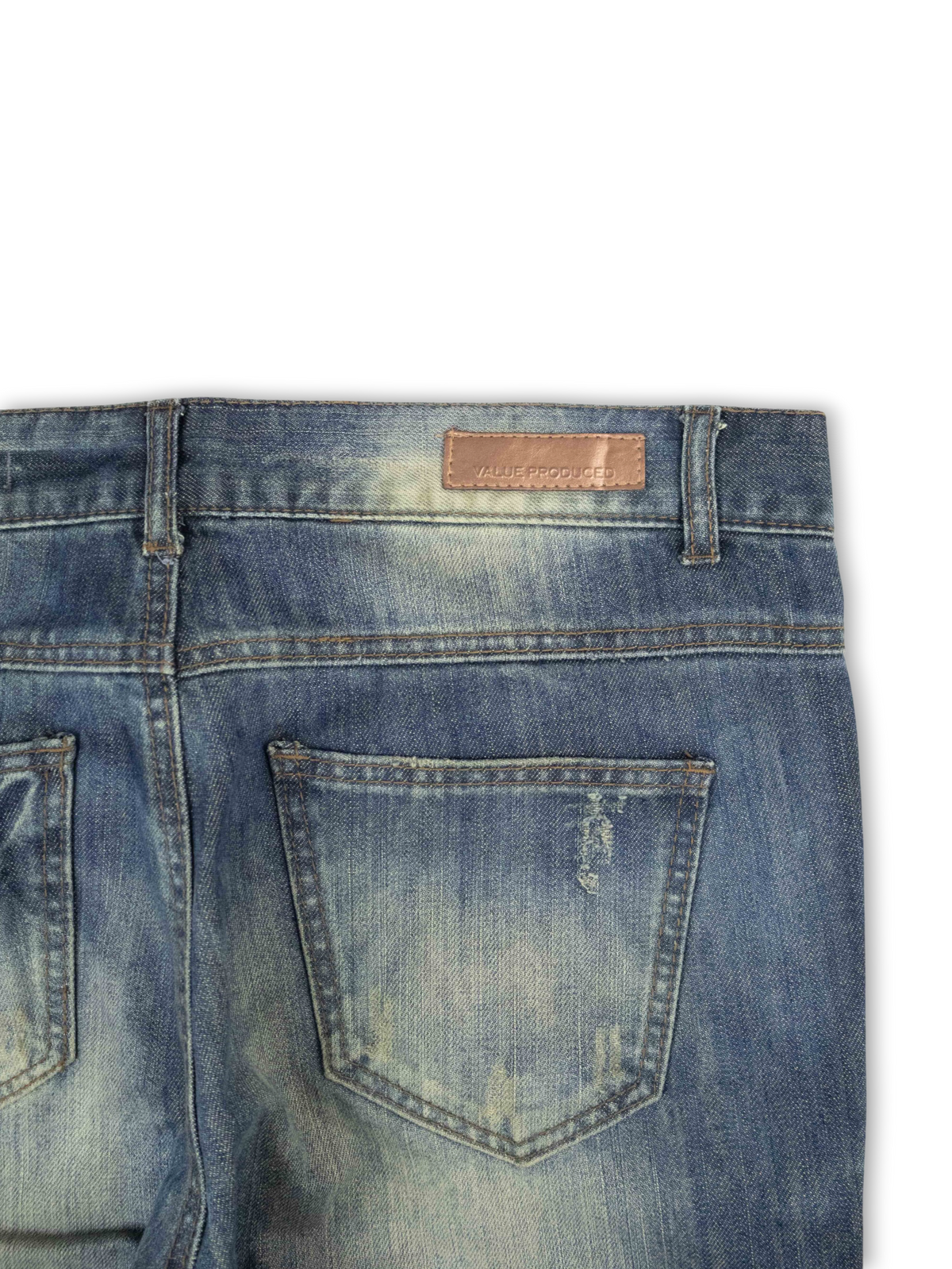 Japanese Washed Denim Jeans (36)