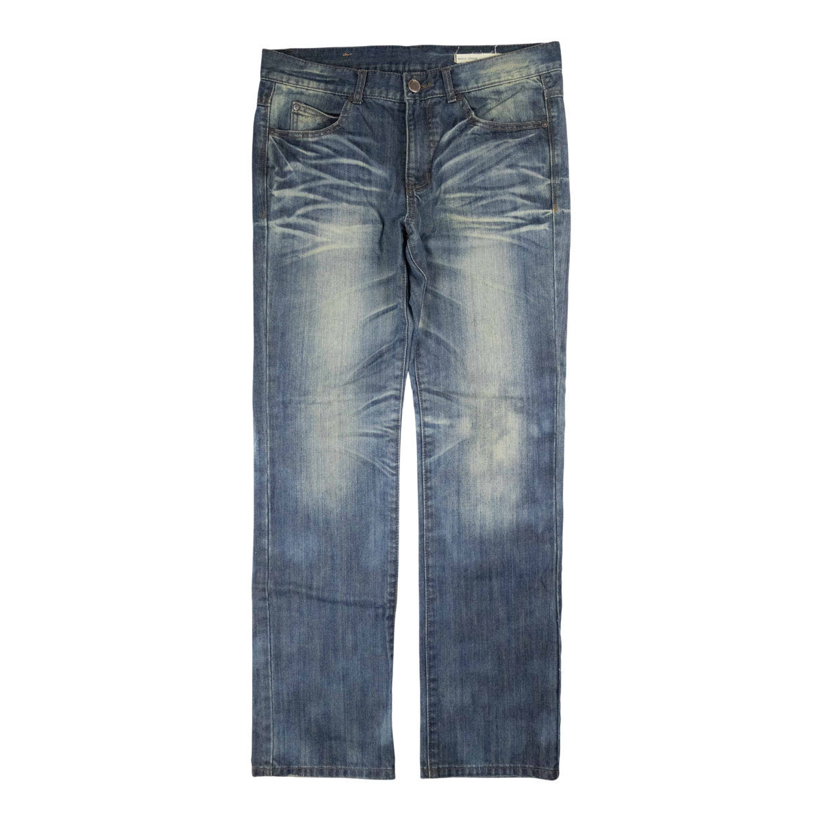 Japanese Washed Denim Jeans (36)