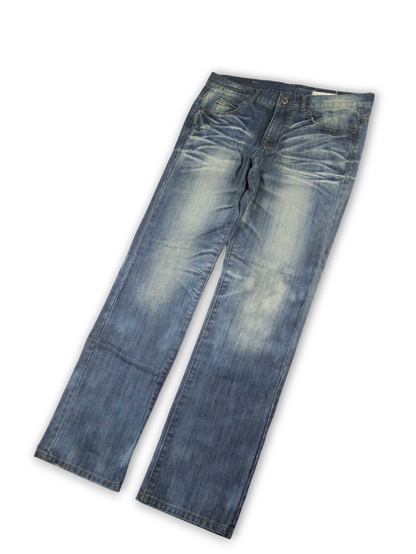 Japanese Washed Denim Jeans (36)