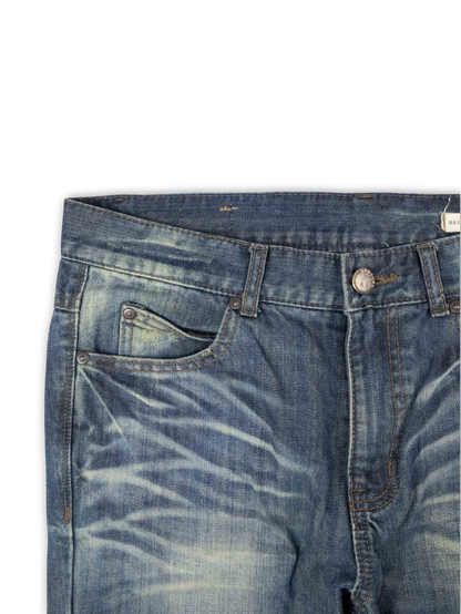 Japanese Washed Denim Jeans (36)