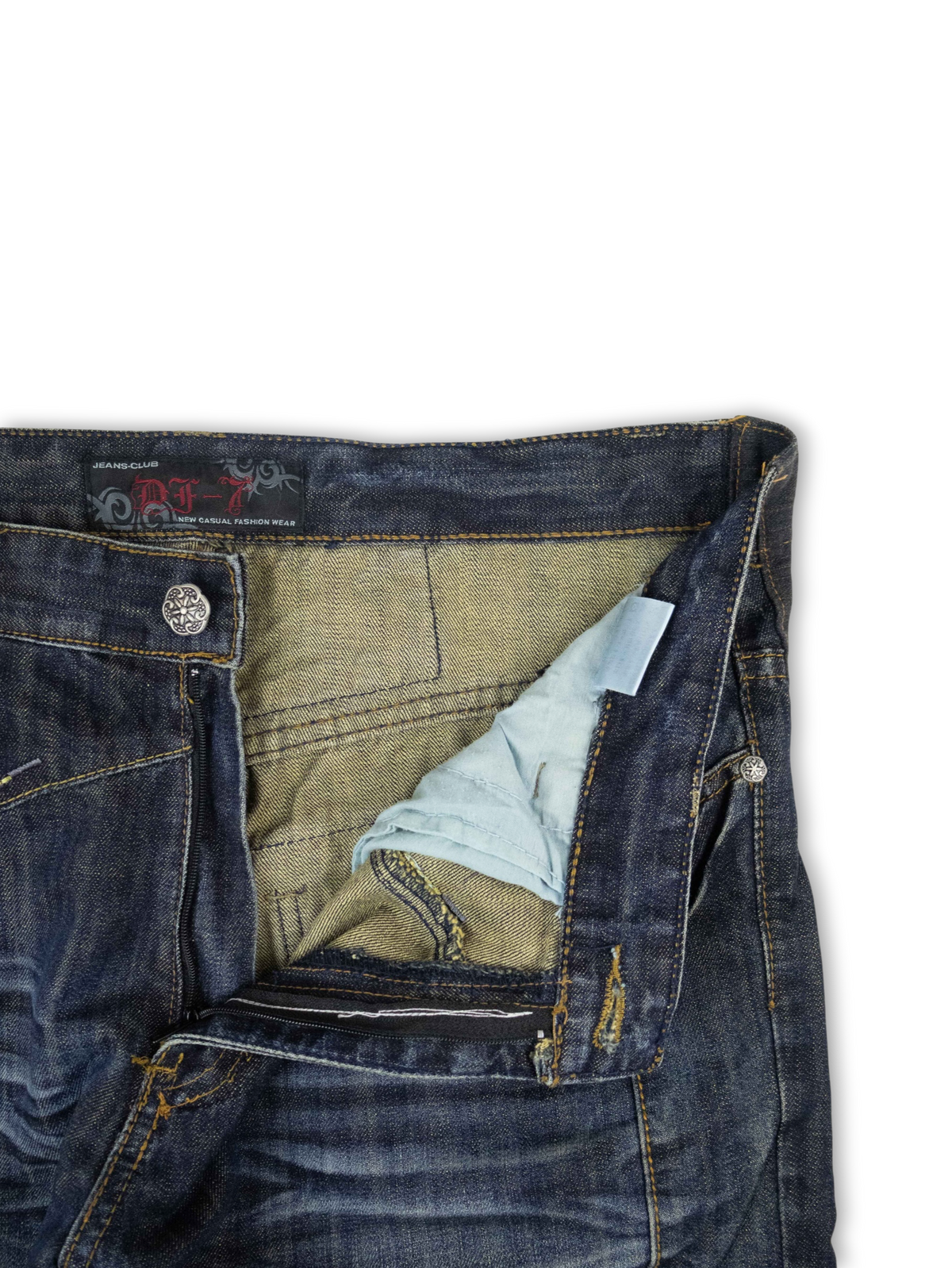 Japanese Washed Denim Jeans (36)