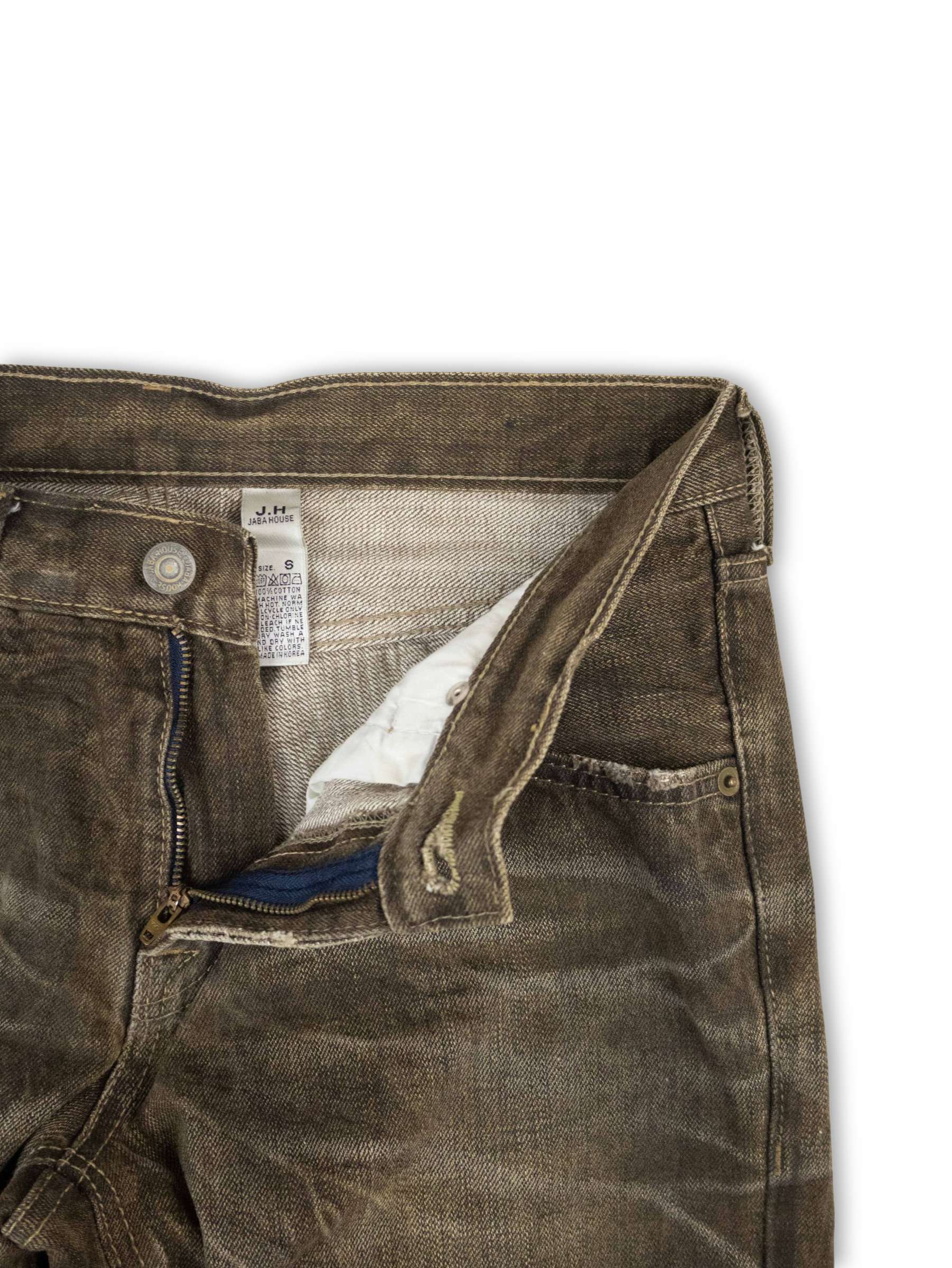 Japanese Washed Denim Jeans (29)