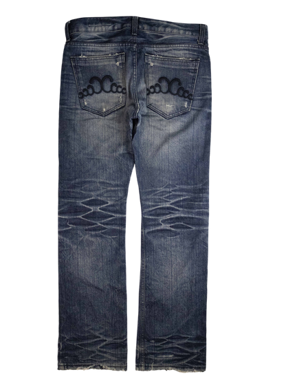 Japanese Washed Denim Jeans (30)