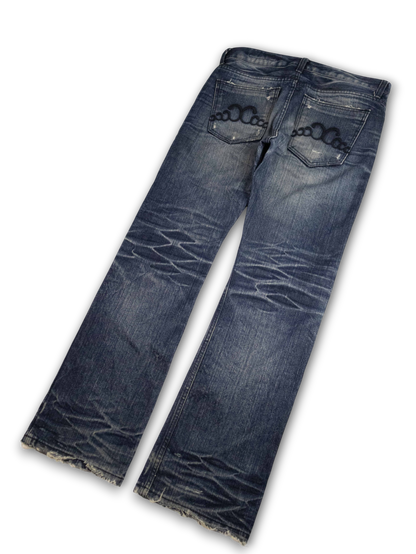 Japanese Washed Denim Jeans (30)