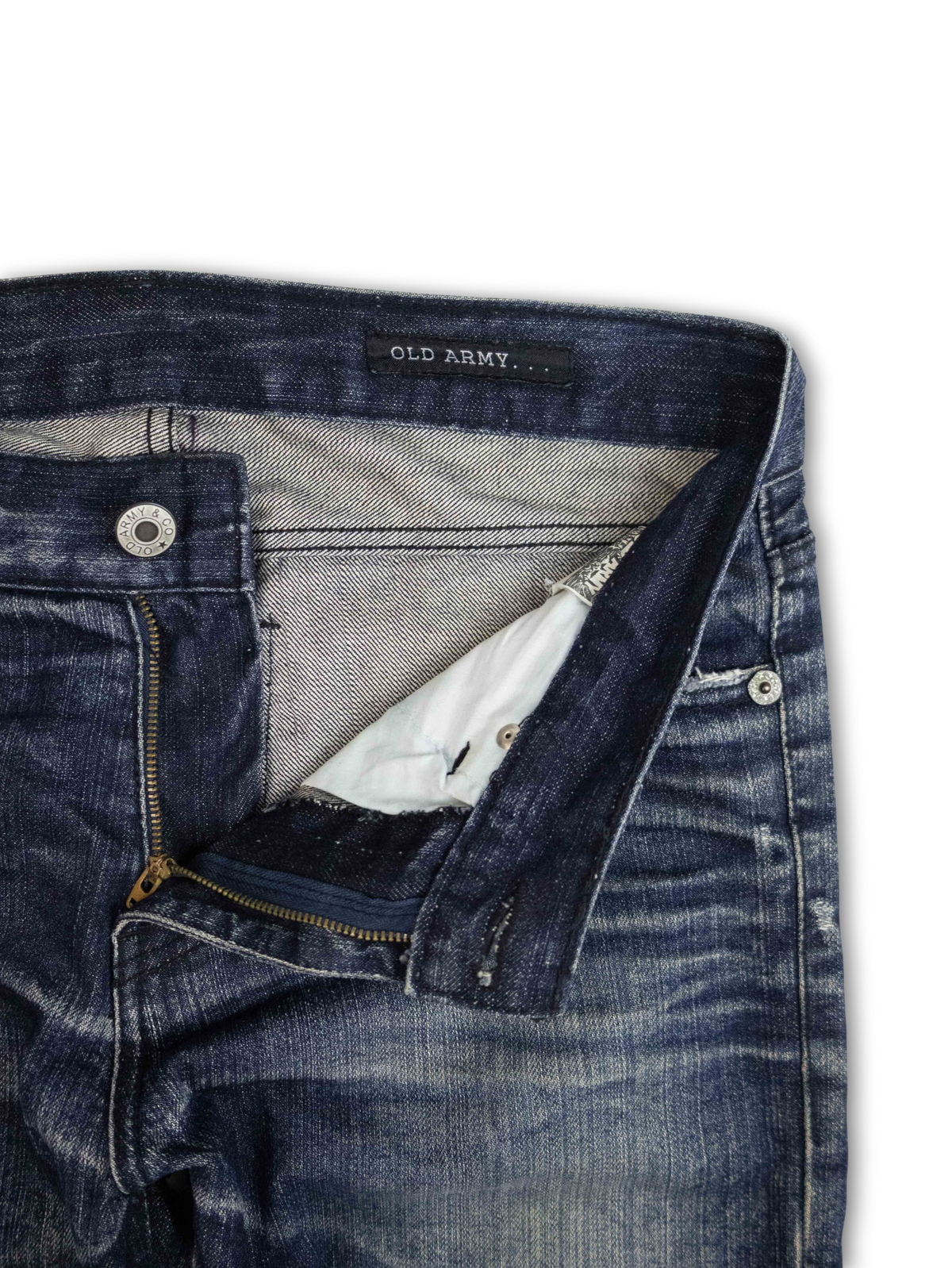 Japanese Washed Denim Jeans (30)