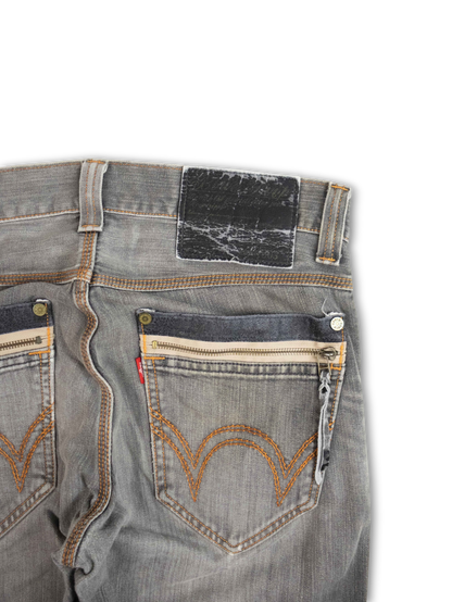 Japanese Washed Denim Jeans (32)