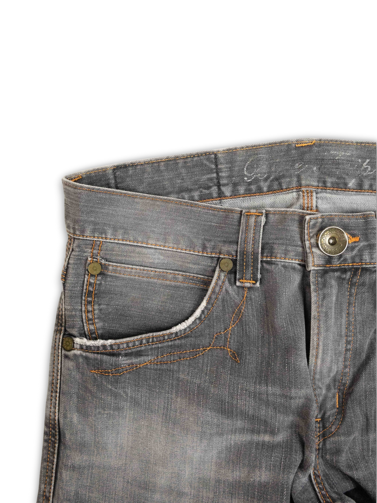 Japanese Washed Denim Jeans (32)