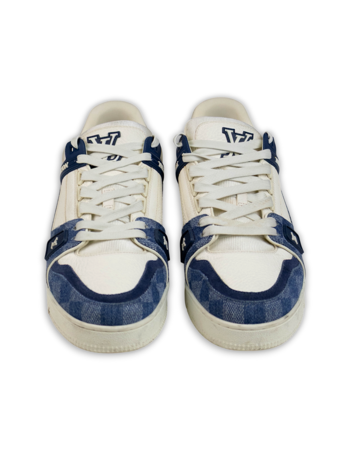 Louis Vuitton LV Trainer Blue Denim (41)