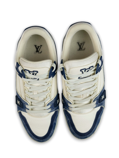Louis Vuitton LV Trainer Blue Denim (41)