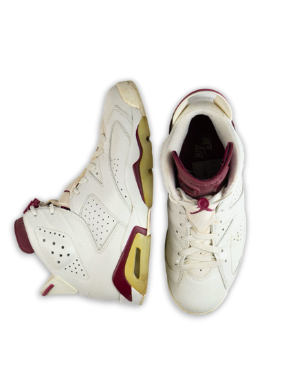 Nike Air Jordan 6 Maroon (42)