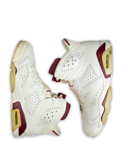 Nike Air Jordan 6 Maroon (42)