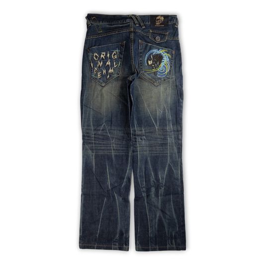 Japanese Washed Denim Jeans (29)