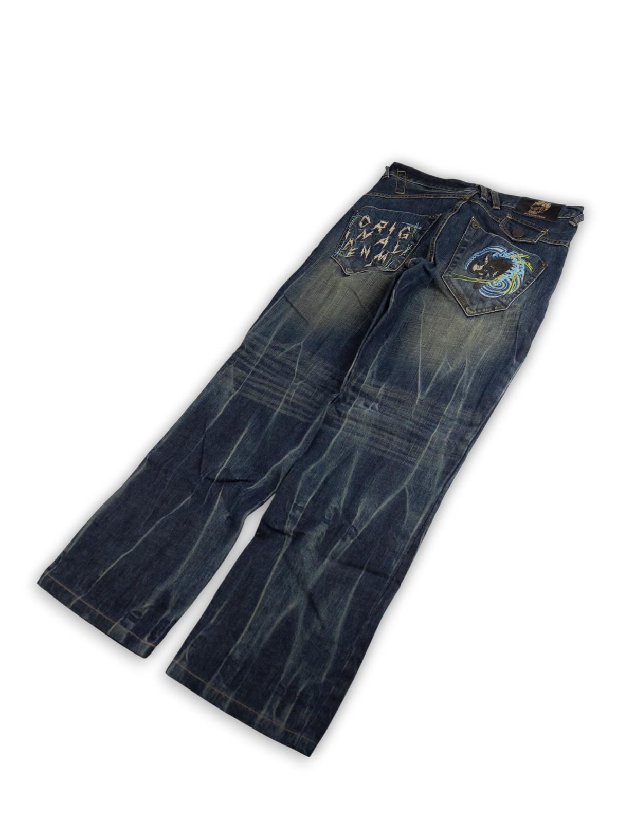 Japanese Washed Denim Jeans (29)