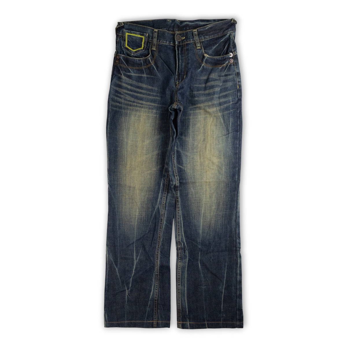 Japanese Washed Denim Jeans (29)