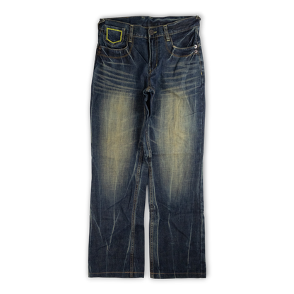 Japanese Washed Denim Jeans (29)