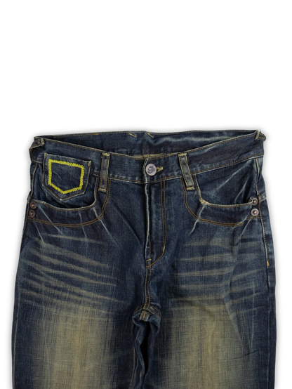 Japanese Washed Denim Jeans (29)