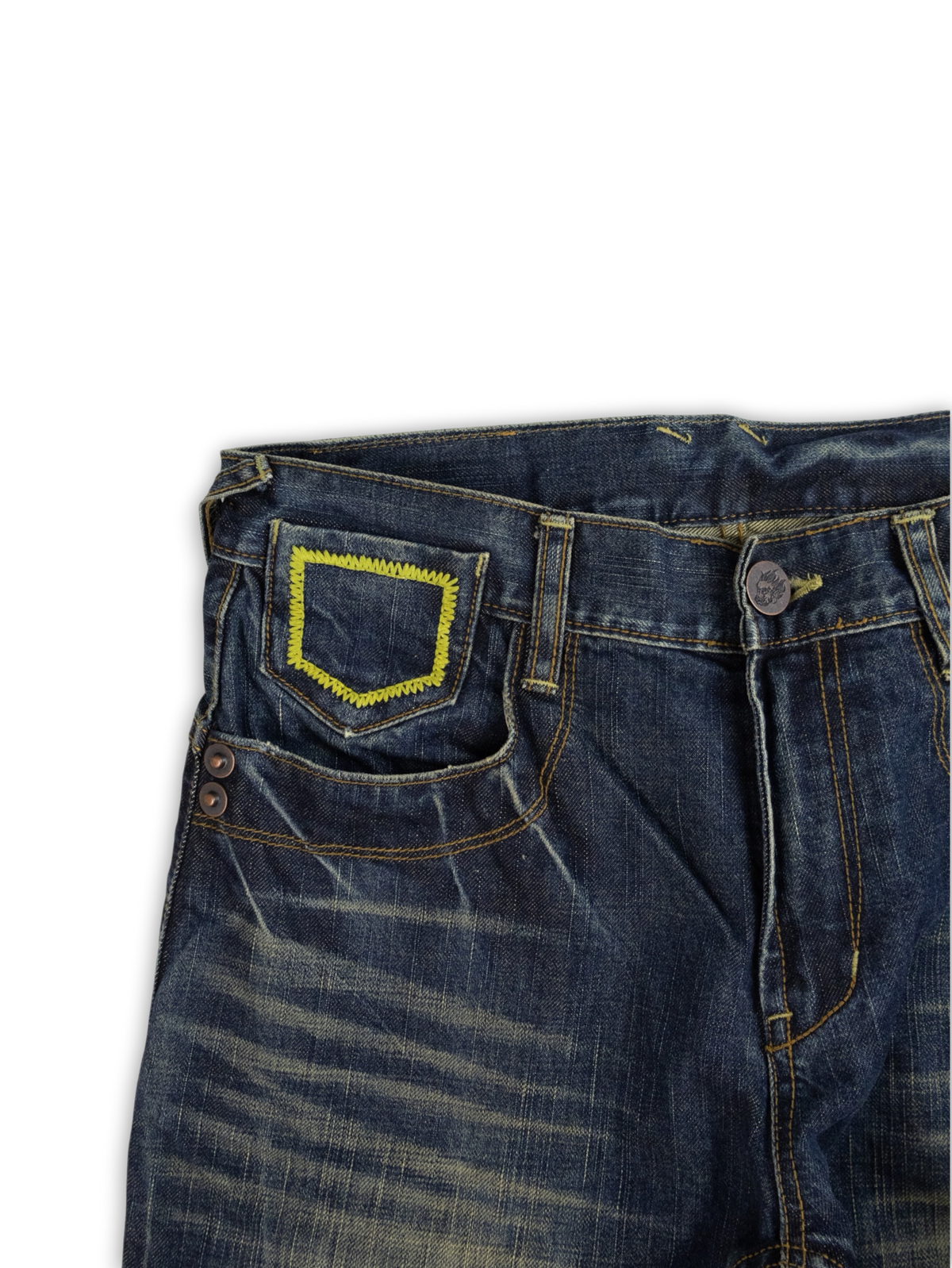 Japanese Washed Denim Jeans (29)