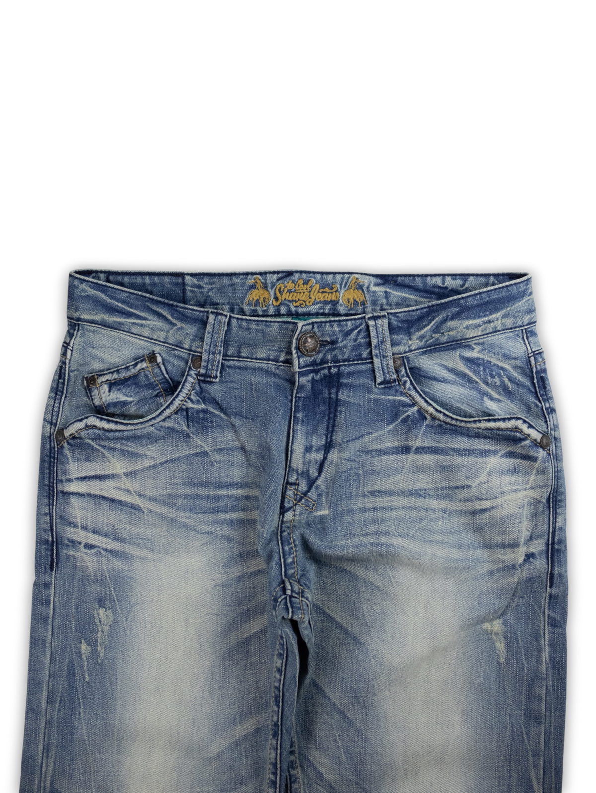 Japanese Washed Denim Jeans (34)