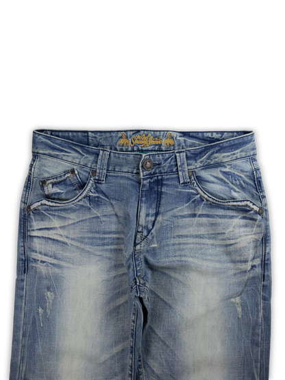 Japanese Washed Denim Jeans (34)